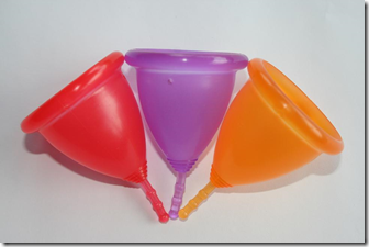 Menstrual Cups with Normal Stem