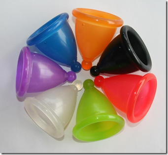 Menstrual Cups with Ball Stem